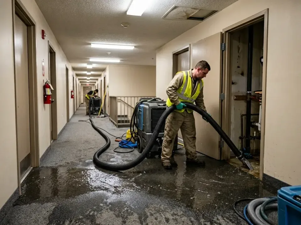 multi-unit-apartment-hallway-f-005 — frequently asked questions, Emergency Burst Pipe Water Extraction & Removal in Beech Gr…